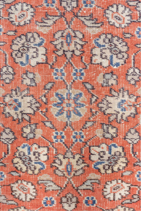 Vintage Oushak Runner Rug (3' x 11')